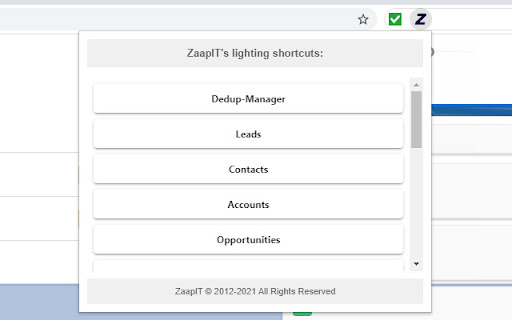 ZaapIT for Salesforce