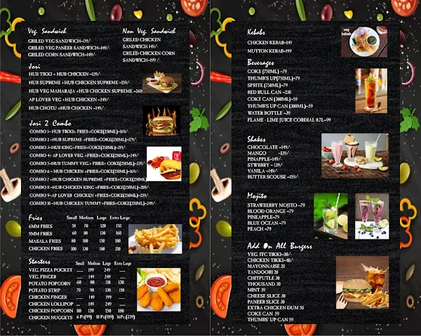 Bbh - Bigg Buzz House menu 