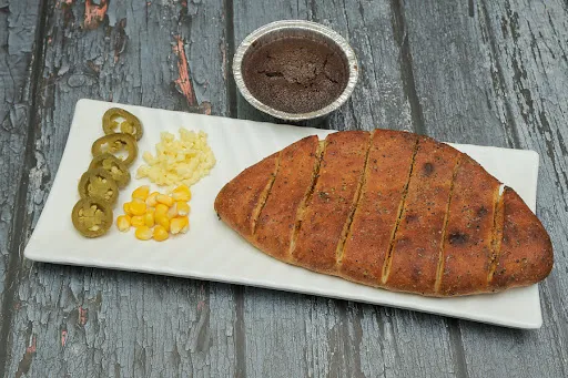 Stuff Garlic Bread With Cheese And Choco Lava Cake