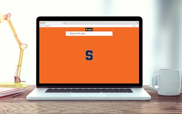 Syracuse Orange New Tab Theme