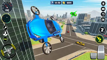 Flying Car- Ultimate 3D Stunts Screenshot