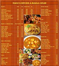 Risha's Biryani And Masala House menu 2