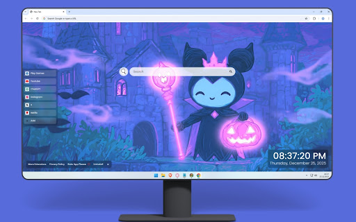 Kuromi Gothic Vampire Queen Live Wallpaper screenshot 2