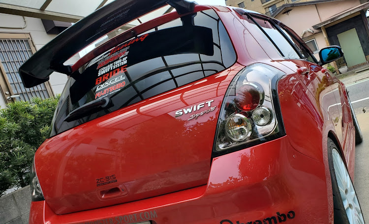 スイフトスポーツのGW・低そうで低くない少し低い車・洗車・あと数日楽しみましょう🎵・今週もよろしくお願いしますに関するカスタム事例の投稿画像16枚目
