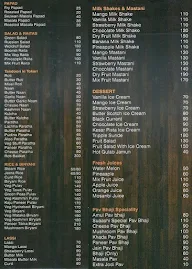 Suaashi Restaurant menu 2