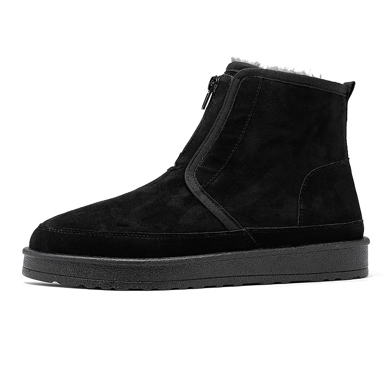 Fleece gefütterte, gepolsterte Warmhalte-Plateau-Baumwollschuhe – Warme Füße dank komfortablem Design für kalte Tage.