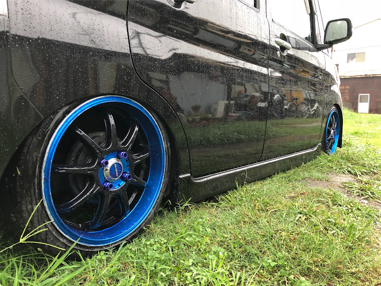 タントのDIY・車高調整・レッドメモリー・着地に関するカスタム事例の投稿画像1枚目