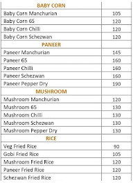 Food King menu 5