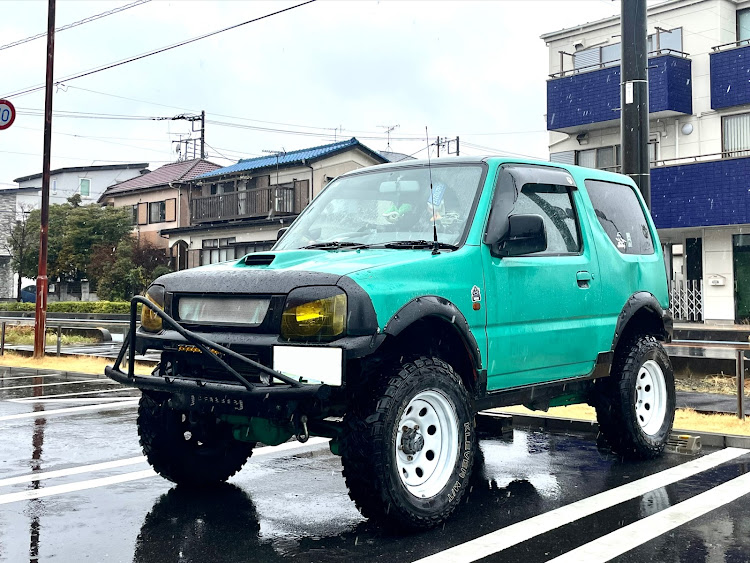 ジムニーの3月もよろしくお願いします・DIY・春分の日に関するカスタム事例の投稿画像1枚目