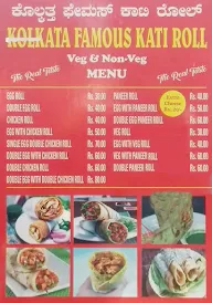 Kolkata Famous Kati Roll menu 3