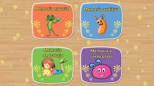 Un juego de memoria para niños