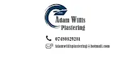 Adam Willis Plastering Logo