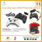 Tay Cầm Chơi Game Có Dây Xbox 360 - Tay Cầm Chơi Game Pc, Laptop, Smart Tivi, Tv Box