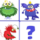 Monster match memory game for kids