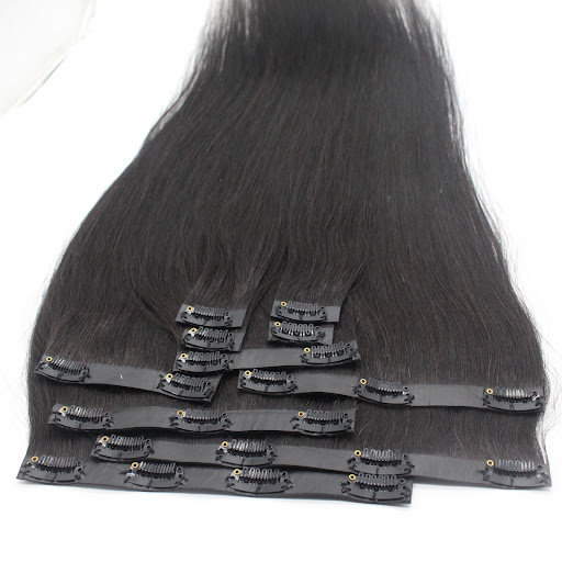 Title 5, Human hair clip in hair extensions for instant ...