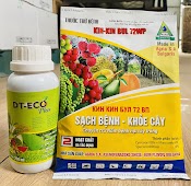 Bộ Đôi Trừ Bệnh Kinbul Gói 100G Và Phân Bón Lá Eco Plus Chai 250Ml Giúp Phục Hồi Cây Suy Yếu - Diệt Trừ Nấm Gây Bệnh Thán Thư, Sương Mai, Đốm, Sẹo, Héo, Thối Mốc, Loét, Tảo, ... - Kết Hợp Giúp Cây Phục Hồi Chức Năng Sinh Trưởng Sau Bệnh