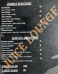 Juice Lounge menu 2