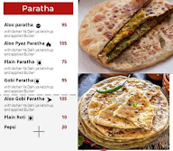 Paratha King menu 1