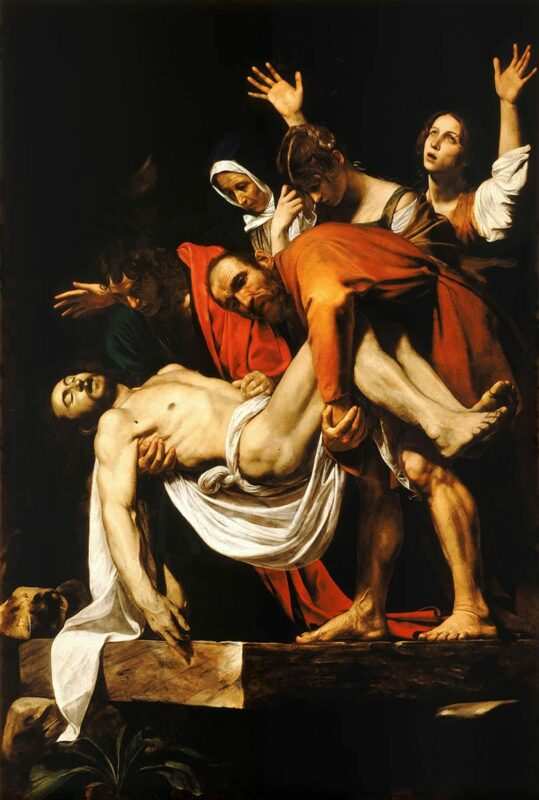 caravaggio christ entombment