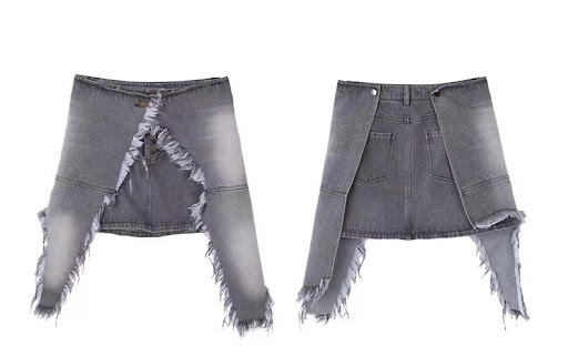 Title 5, Design Short Skirt Lace-up Leg Warmer Women – S...