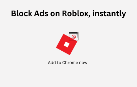 Roblox Ad Blocker small promo image