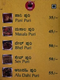 Karnataka Bhel House menu 3