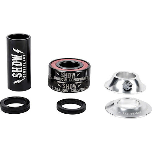 The Shadow Conspiracy Stacked Bottom Bracket - 22mm - Mid - Raw Polish