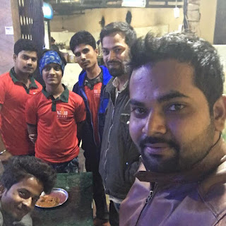 Adnan Khan at Nawab Dhaba, Sawandhe,  photos