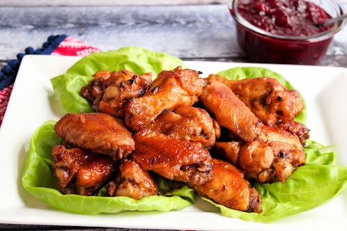 Cranberry Sweet Hot Wings