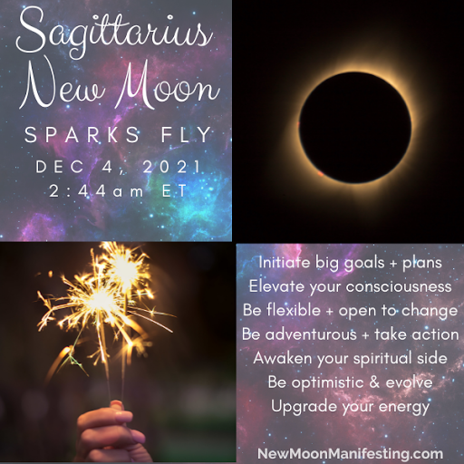 Sparks Fly – Sagittarius New Moon