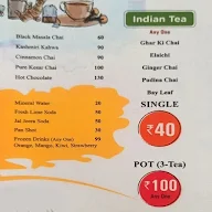 Chai Company Cafe menu 1