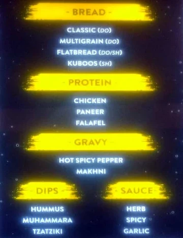 Donerji menu 