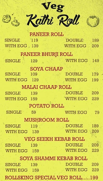 Rollsking menu 