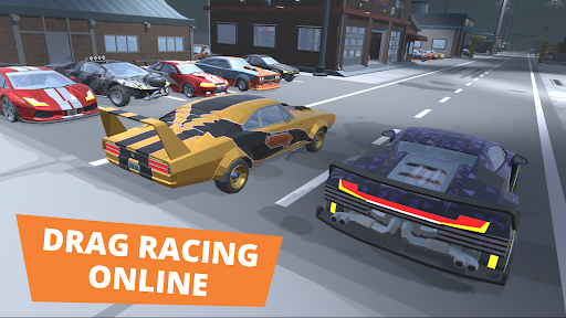 Screenshot Drag Racing Polygon Stylized