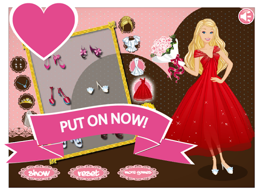 DOLL BRIDE DRESS UP