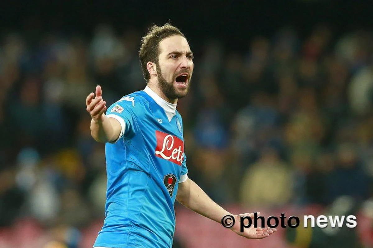 Un coup de sang qui coûte cher à Gonzalo Higuain