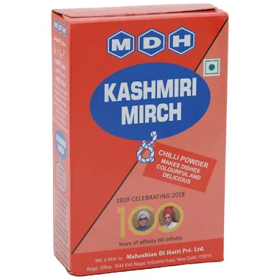 Mdh Powder - Kashmiri Chilli - 100 gm