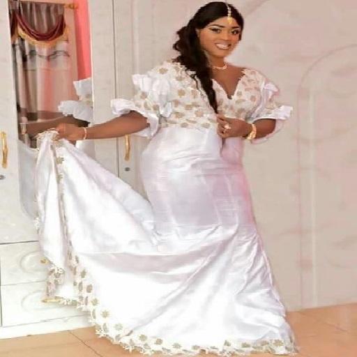 Styles de Bazin blanc