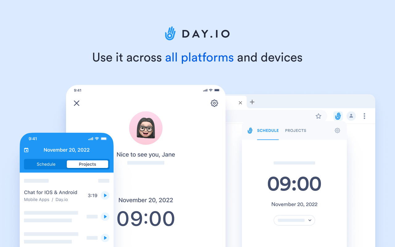 Day.io - Time Tracker Preview image 26