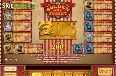 スロット　Golden Ticket　ゴールデンチケット