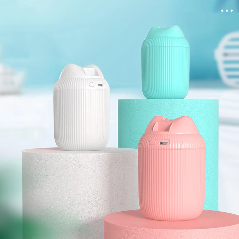 Purificador de Aire Doméstico Mini USB con Humidificador para un Aire Más Limpio y Húmedo. Ideal para Escritorios y Viajes. Fácil de Usar.