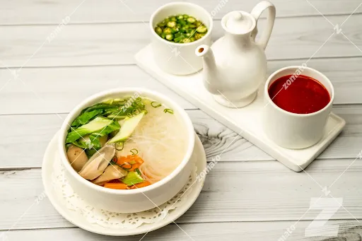 Vegetable Silky Noodle Soup