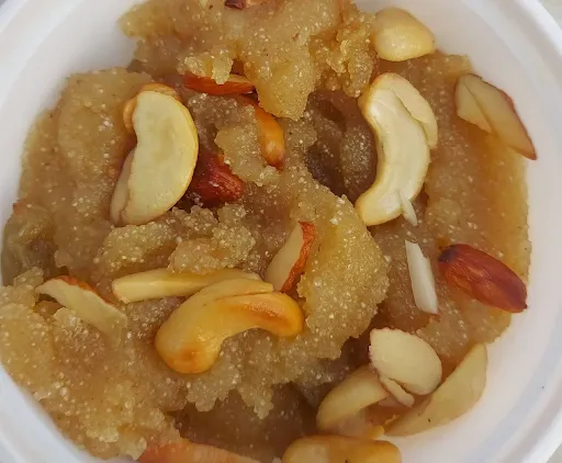 Desi Ghee Suji Dry Fruit Halwa