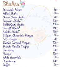 The Pancake Store menu 1