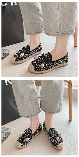 Title 15, New Round-Toe Lace-Up Bow-Knot Flat Shoes for W...