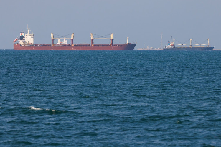 Several ships cross the Red Sea. Insurance rates for ships traversing the Red Sea have soared after Houthi attacks on commercial shipping operations. Some companies have abandoned the route and are now making the much longer voyage around Africa. Picture: LUKE DRAY/GETTY IMAGES