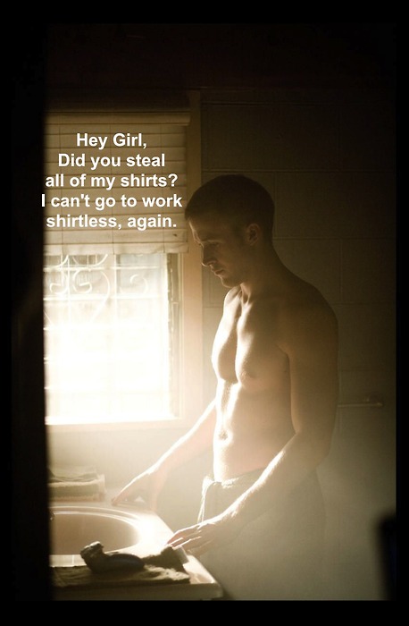 Hey girl...shirtless, again