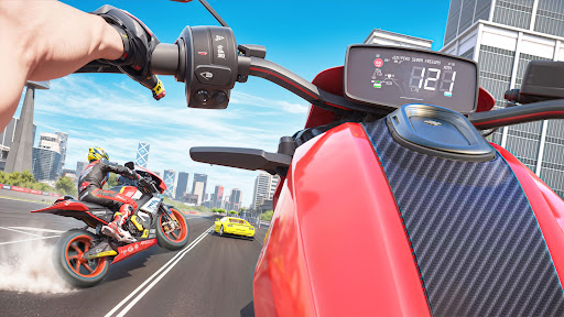 Screenshot Moto Bike Rider Traffic Racing