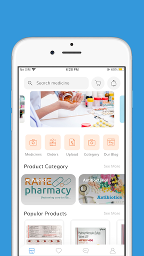 Screenshot Rahe Pharmacy