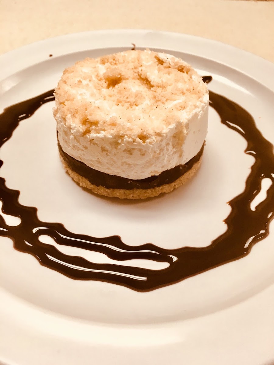 Gluten Free s’mores dessert.